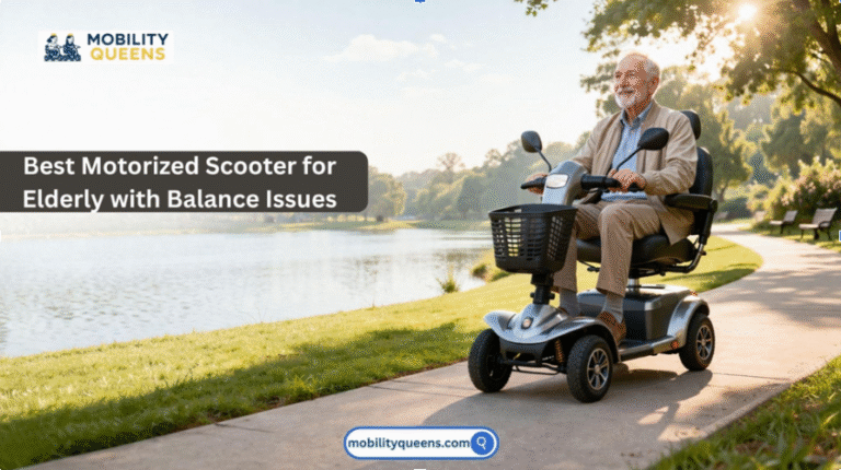Best Motorized Scooter for Elderly with Balance Issues